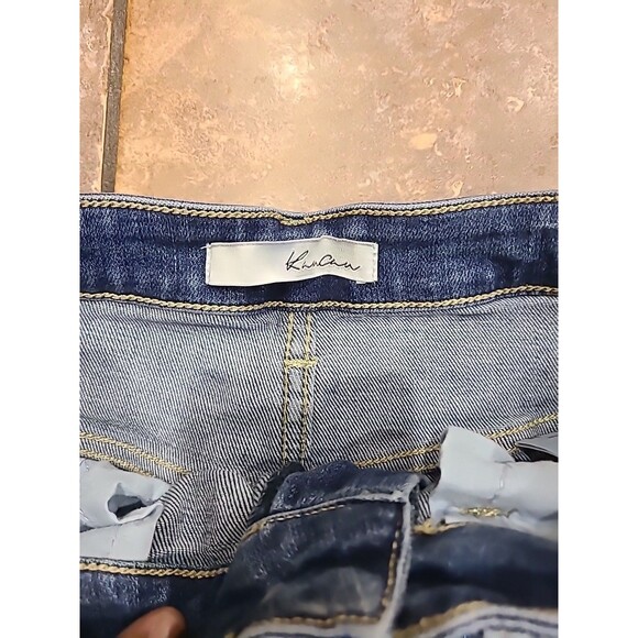Kancan Jeans Womens Size 28 Skinny Distressed Cropped Jeans Womens Size 28 - Picture 5 of 10